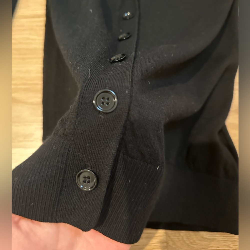 J. Crew Black cardigan